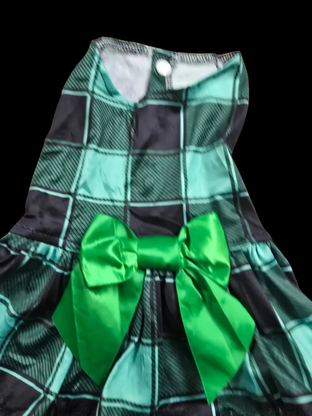 2 Plaid Small Dog Dresses NWT.